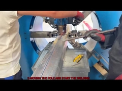 saldatura automatica di pali luminosi