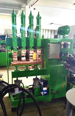 Testa automatica 380V della saldatrice 150KVA del cavo del condensatore del frigorifero multi