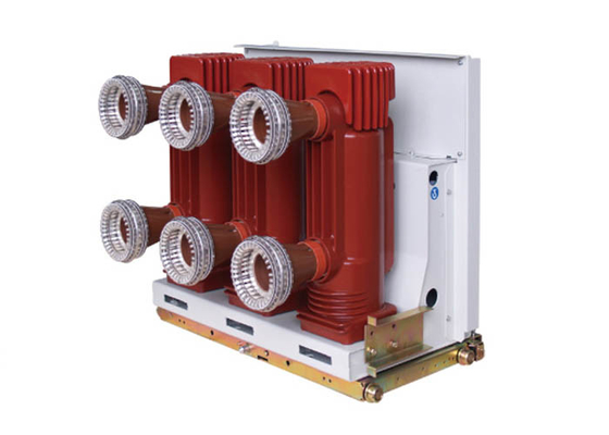 Il lato ad alta tensione dell'interruttore dell'interno trifase di vuoto ha montato il CA 50HZ 12KV 3150A