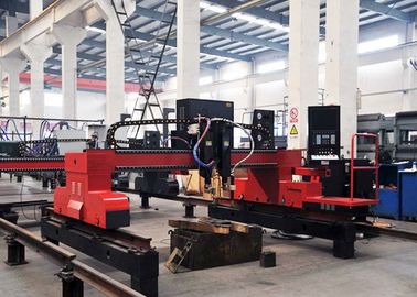 Tipo industriale macchina per il taglio di metalli del cavalletto della fiamma del plasma di CNC con il motore di Panasonic