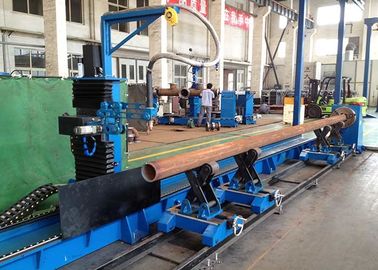 Tagliatrice del tubo di CNC di asse dell'intersezione 6 con la lunghezza utile di 6000mm