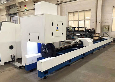 tagliatrice del tubo di CNC della metropolitana 1000W con il raffreddamento ad acqua di potere del laser della fibra di Raycus IPG