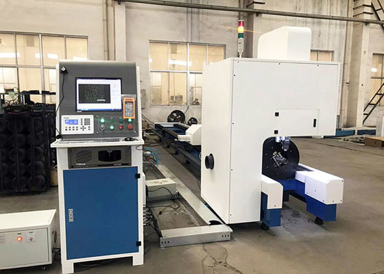 Macchina per taglio tubi in acciaio CNC da 12KW raffreddata ad acqua con laser a fibra Raycus IPG