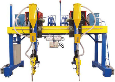 La linea di produzione automatica del fascio di H tipo del cavalletto HA VISTO la saldatrice per la struttura d'acciaio