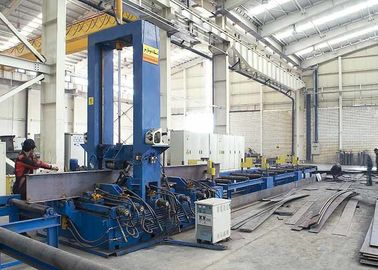 Linea di produzione resistente del fascio di H verticale di larghezza del piatto della flangia di 200-800mm