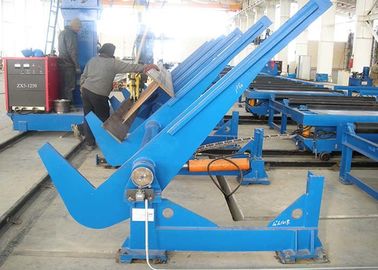 Linea di produzione del fascio da 60 gradi H che capovolge velocità regolabile a macchina della saldatura