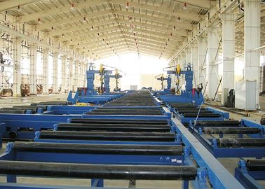 Linea di produzione resistente del trasportatore a rulli, 2,5 T/m che caricano la linea del fascio di Transfoming H