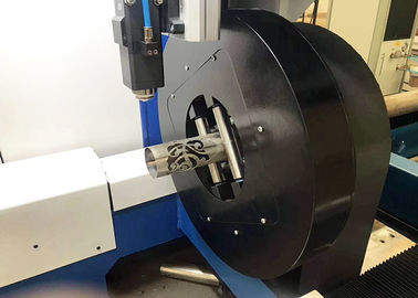 Alta efficienza nera rossa FL-30-1000W della tagliatrice del tubo di CNC di Raycus IPG 1000W