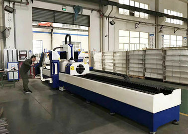 Laser automatico 380V/50Hz della fibra del metallo dell'acciaio inossidabile della tagliatrice del tubo di CNC