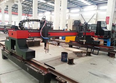 Macchina ossitaglio del plasma di CNC del cavalletto dei piatti d'acciaio del metallo con il motore di Panasonic