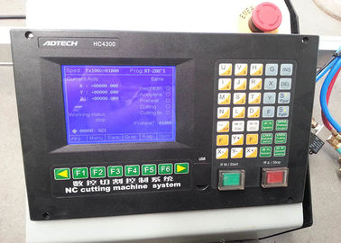 Tagliatrice su misura del plasma di CNC 1500X6000mm con lo schermo a colori di LCD7» TFT