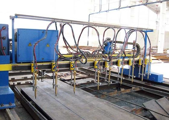 Tipo macchina ossitaglio del cavalletto CNC5-4000X12000 della striscia per la linea di produzione del fascio di H