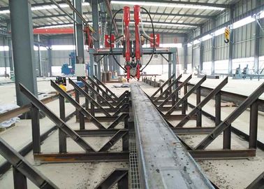 Tipo linea di produzione automatica del fascio di H fonte del cavalletto della saldatura ad arco sommersa di 1000A