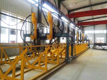 Doppio sistema di controllo elettrico automatico della struttura d'acciaio della saldatrice del cavalletto dell'azionamento