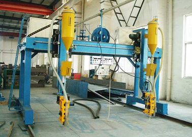 Saldatrice a mensola del fascio del cavalletto H, linea di saldatura automatica del fascio della trave incrociata