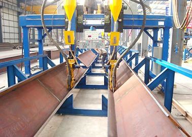 Linea di produzione automatica del fascio di H potere globale d'acciaio della saldatrice del cavalletto 10kw