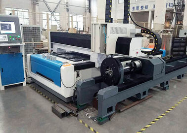Alta velocità 1500X3000mm della tagliatrice del laser di CNC dello speciale della piastra tubiera 500W