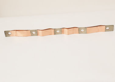 Placcatura nuda o in scatola del connettore di rame piano della flessione della treccia a corrente forte della messa a terra