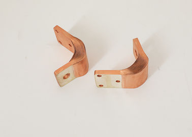 Placcatura nuda o in scatola del connettore di rame piano della flessione della treccia a corrente forte della messa a terra