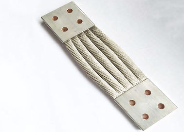 Cavo di terra a terra intrecciato abitudine del connettore di rame flessibile con il connettore