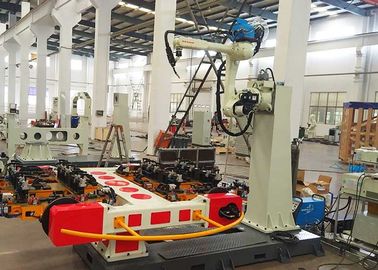 Stazione robot automatica dei sistemi della saldatura per il vassoio di alluminio/saldatura di alluminio del pallet