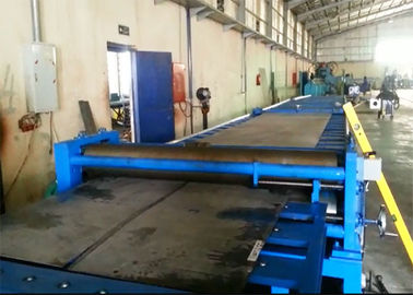 Acciaio dolce della laminazione a caldo idraulica che fende linea inizio della tagliatrice del trapezio dal foglio bianco