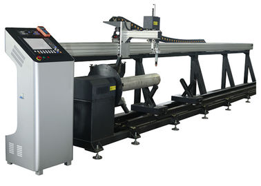 Master 2 tagliatrice della metropolitana del tubo dell'acciaio dolce del plasma di CNC di asse con il motore di Panasonic