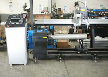 Master 2 tagliatrice della metropolitana del tubo dell'acciaio dolce del plasma di CNC di asse con il motore di Panasonic